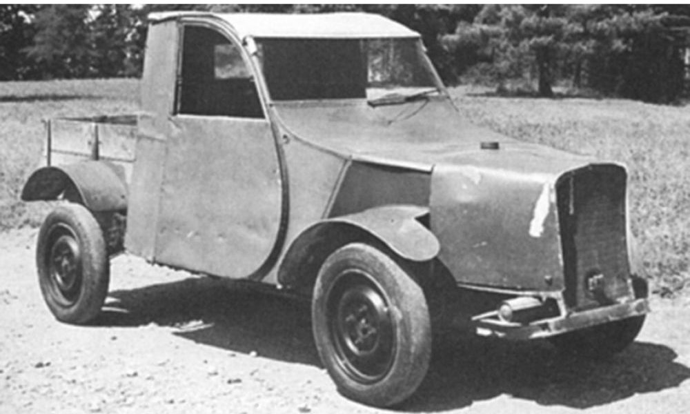 premier prototype 2cv années 30