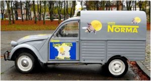 2cv fourgonnette publicitaire NORMA