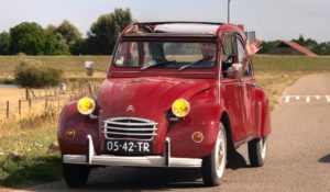 2cv 6 citroen rouge 1972