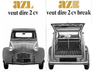 2cv break enac mixte citroen