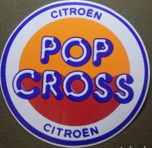 logo 2cv pop cross