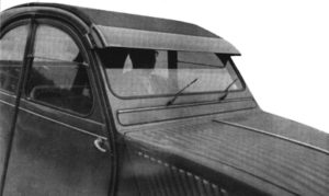 pare soleil 2cv
