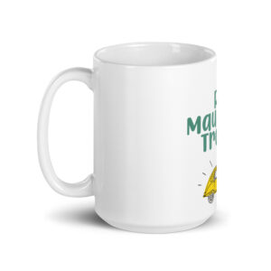 Mug Blanc En route mauvaise troupe 2CV