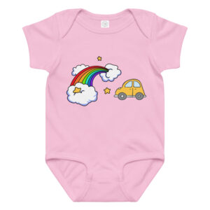 Body Bébé 2CV "En route mauvaise troupe"