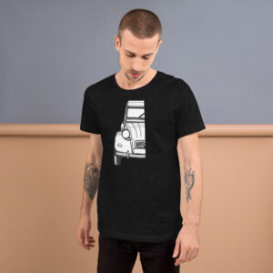 T-Shirt 2CV "La demie" - Style Vintage