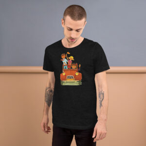 T-Shirt 2CV "Récréation" - Style Vintage