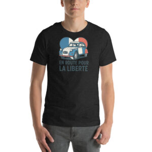 T-Shirt 2CV "Liberté" - Style Vintage