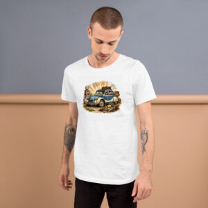T-Shirt 2CV "Road-tripper" - Style Vintage