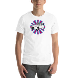 T-Shirt 2CV "Stardust" - Style Vintage