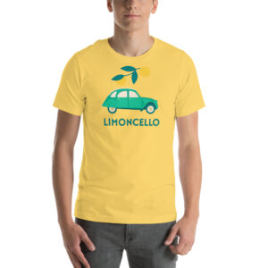 T-Shirt 2CV "Limoncello" - Style Vintage